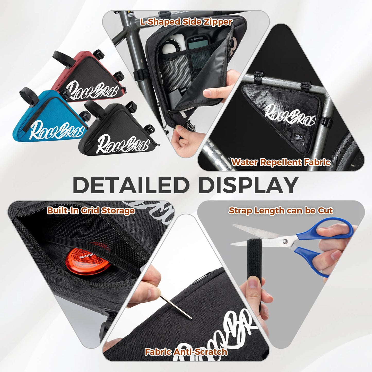 FlashRide Sketch Bike Triangle Bag - 1.4L