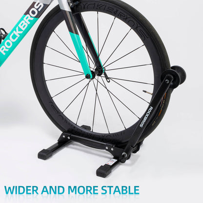 ROCKBROS Foldable Bike Stand Portable Bicycle Rack for Easy Storage