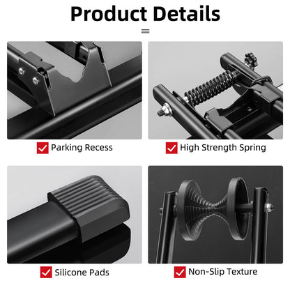 ROCKBROS Foldable Bike Stand Portable Bicycle Rack for Easy Storage