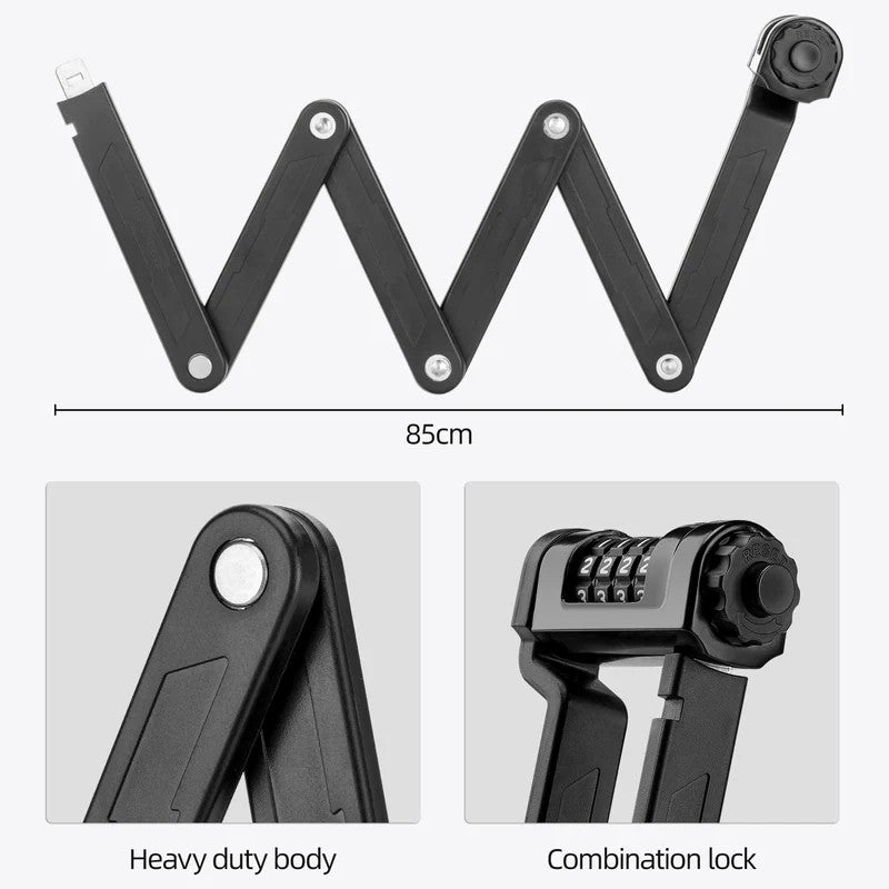 Folding Bike Lock with Password