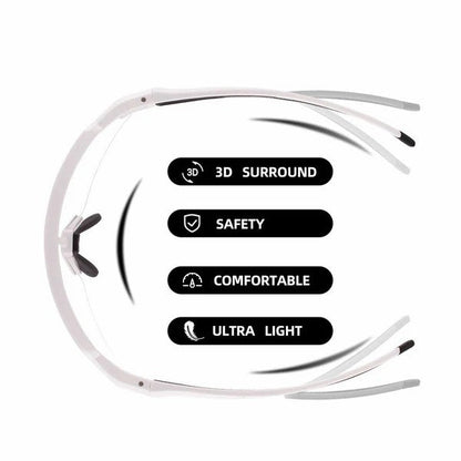 Half Frame Photochromic Cycling Sunglasses