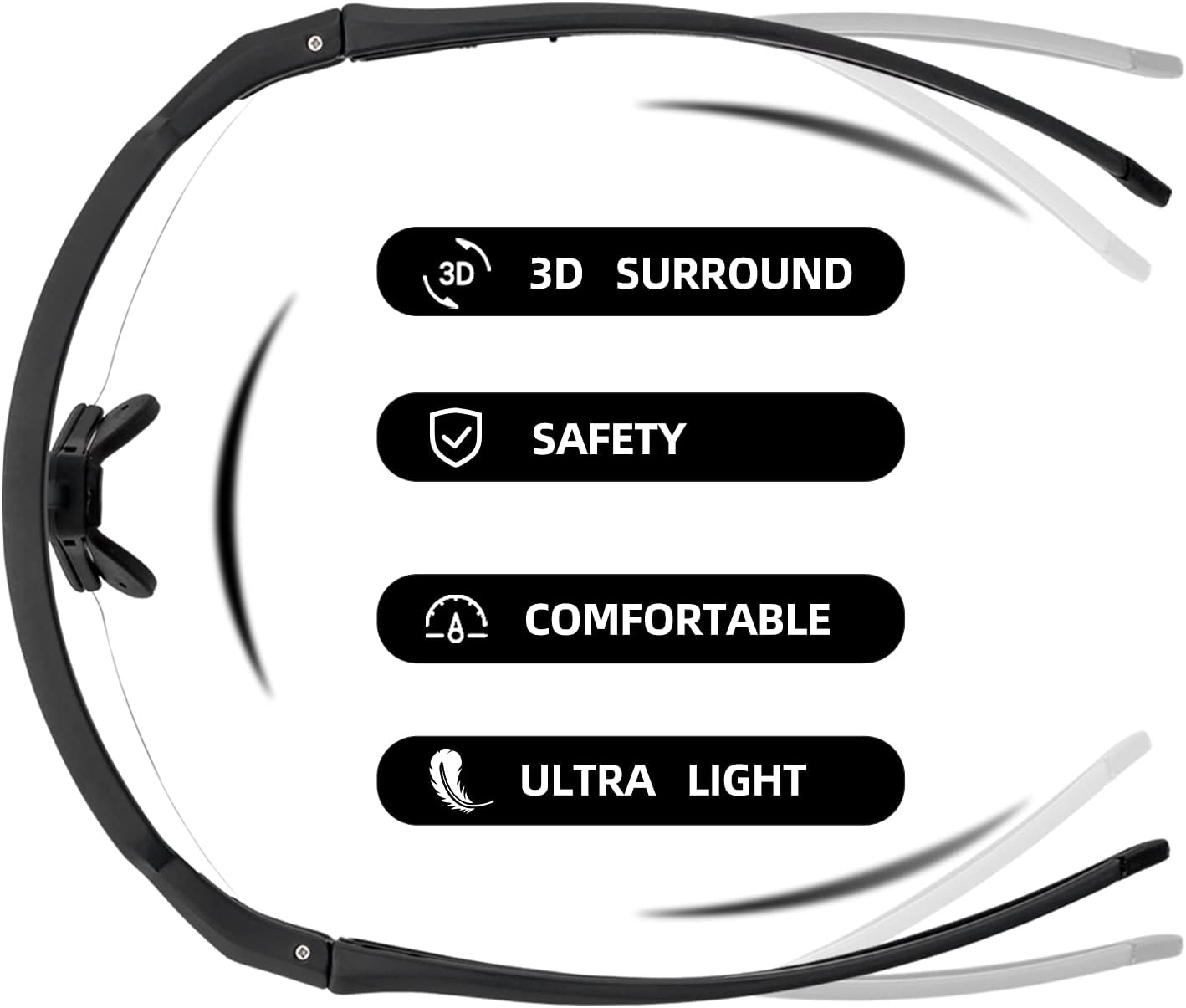 Half Frame Photochromic Sunglasses
