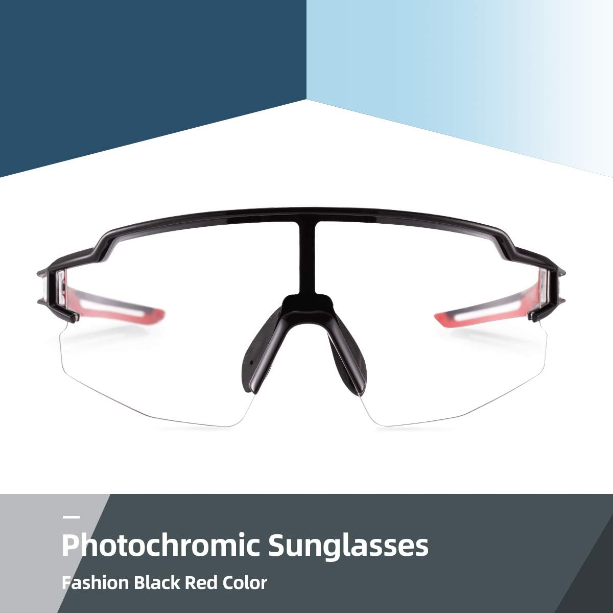 Half Frame Photochromic Sunglasses