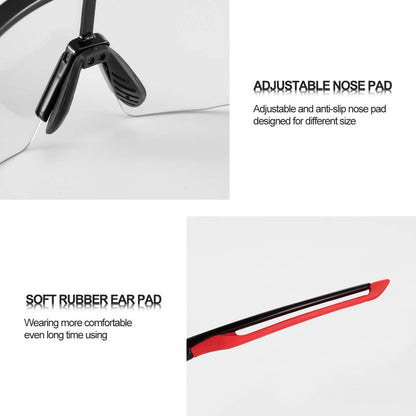 Half Frame Photochromic Sunglasses