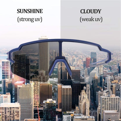 Half Frame Photochromic Sunglasses