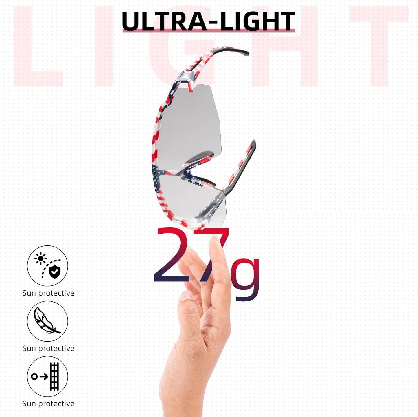 Half Frame Photochromic Sunglasses