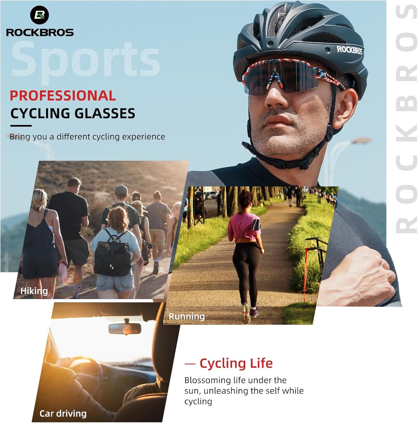 Half Frame Photochromic Sunglasses