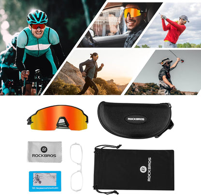 Half Frame Photochromic Sunglasses