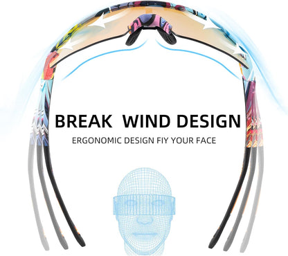 Half Frame Photochromic Sunglasses