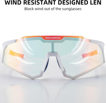 Half Frame Photochromic Sunglasses