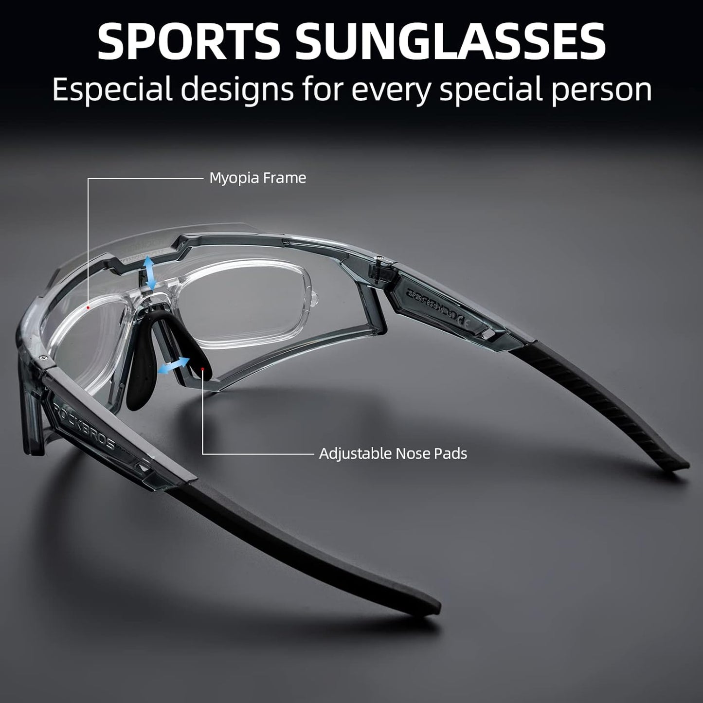 Half Frame Photochromic Sunglasses