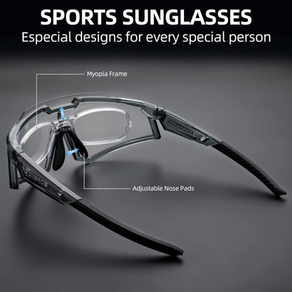 Half Frame Photochromic Sunglasses