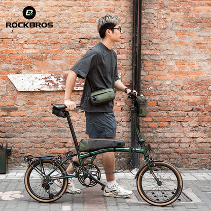 Sustainable Eco-Friendly Bike Front Bag 1.5L