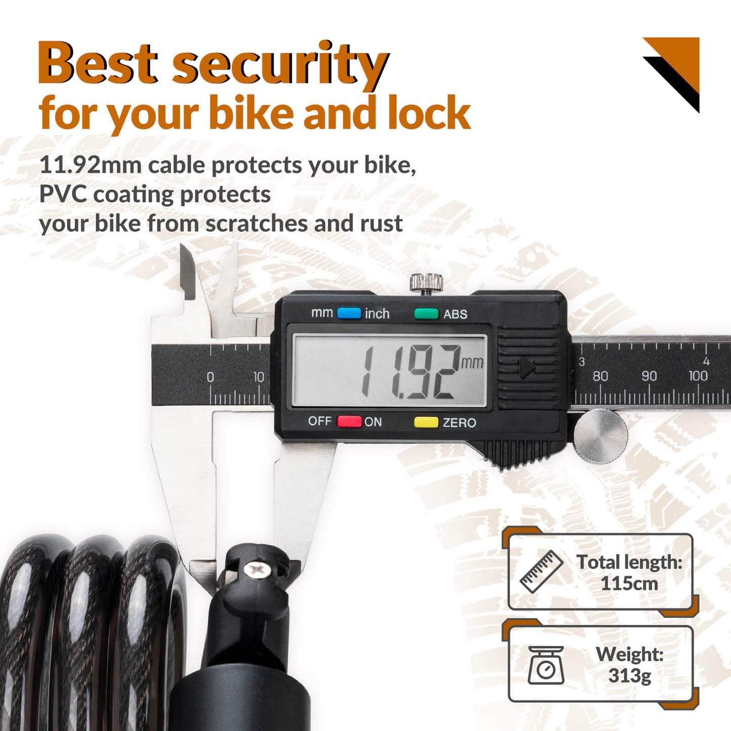Bike Lock with Key
