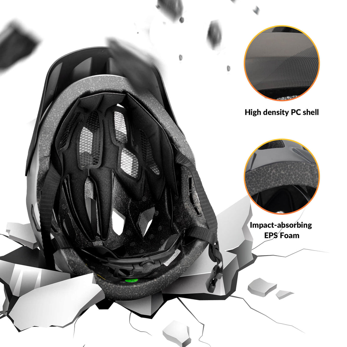 TS-61 Kids Full-Face Bike Helmet