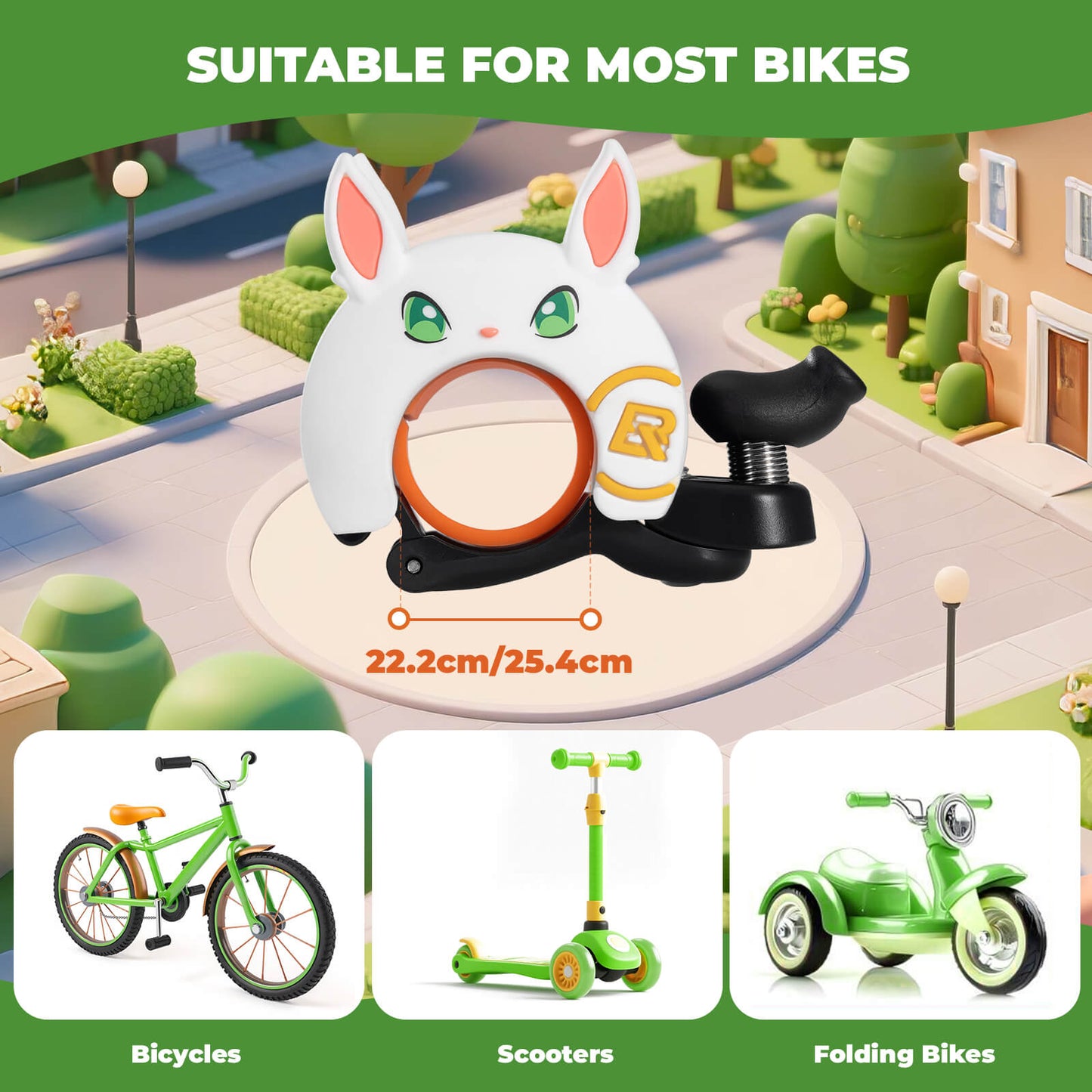 Kids Cartoon Bicycle Bell