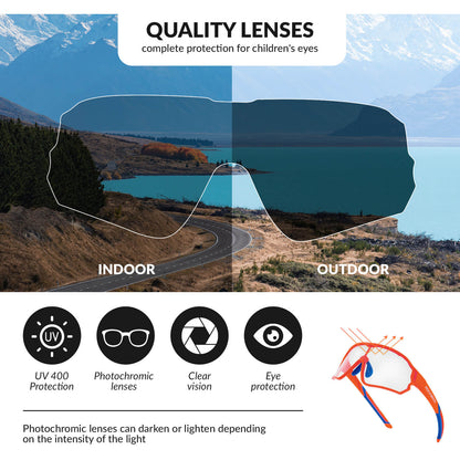 SP314 Kids Photochromic Sunglasses
