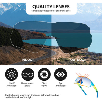SP314 Kids Photochromic Sunglasses