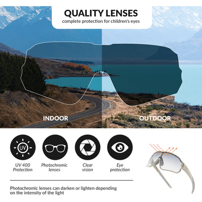 SP314 Kids Photochromic Sunglasses