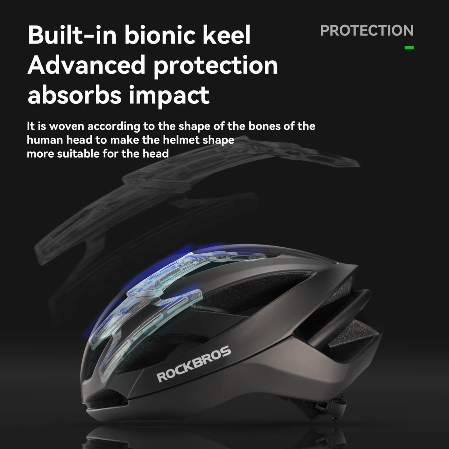 LK-69 Bike Helmet with Bionic Support