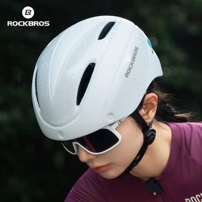 Trussier Magnetic Goggles Bike Helmet