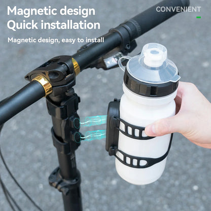 Magnetic Strap-Type Bike Water Bottle Cage Bottle Holder