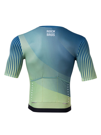 Men's Birds & Flowers Short-Sleeve Cycling Jersey