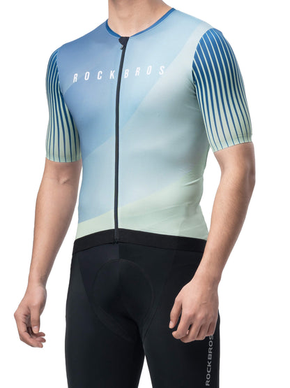 Men's Birds & Flowers Short-Sleeve Cycling Jersey