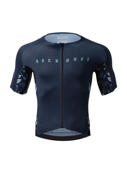 Men's Birds & Flowers Short-Sleeve Cycling Jersey