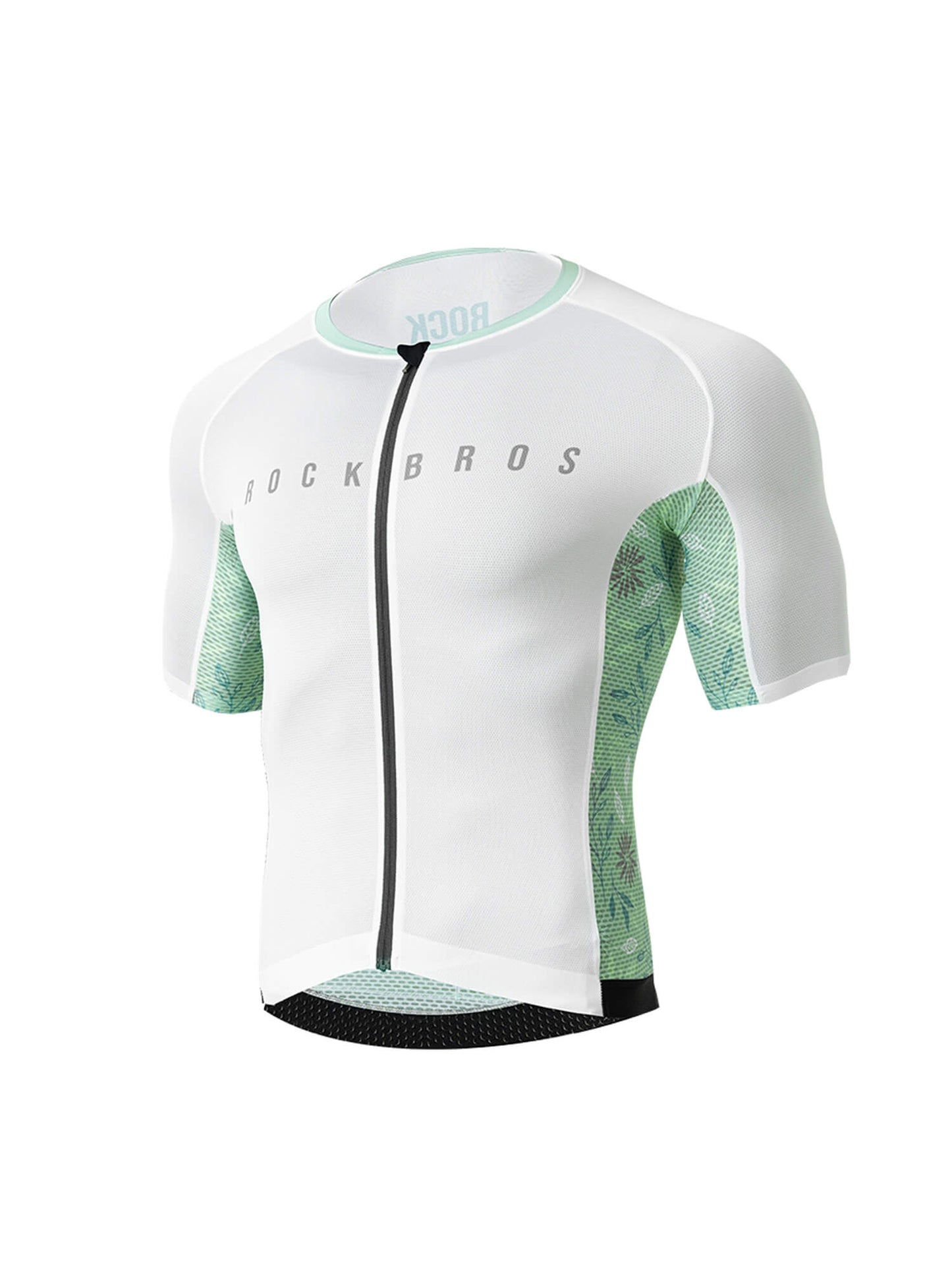Men's Birds & Flowers Short-Sleeve Cycling Jersey