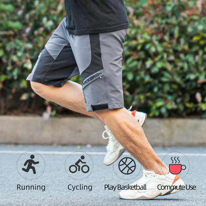 ROCKBROS Men's Cycling Shorts 4D Padded Compression Shorts