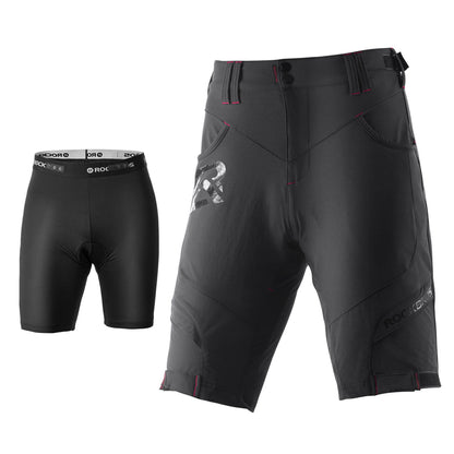 ROCKBROS Men's Cycling Shorts 4D Padded Compression Shorts
