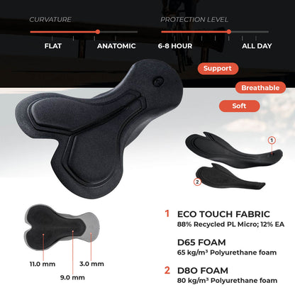 Men's Elastic Interface® Cycling Waist Shorts