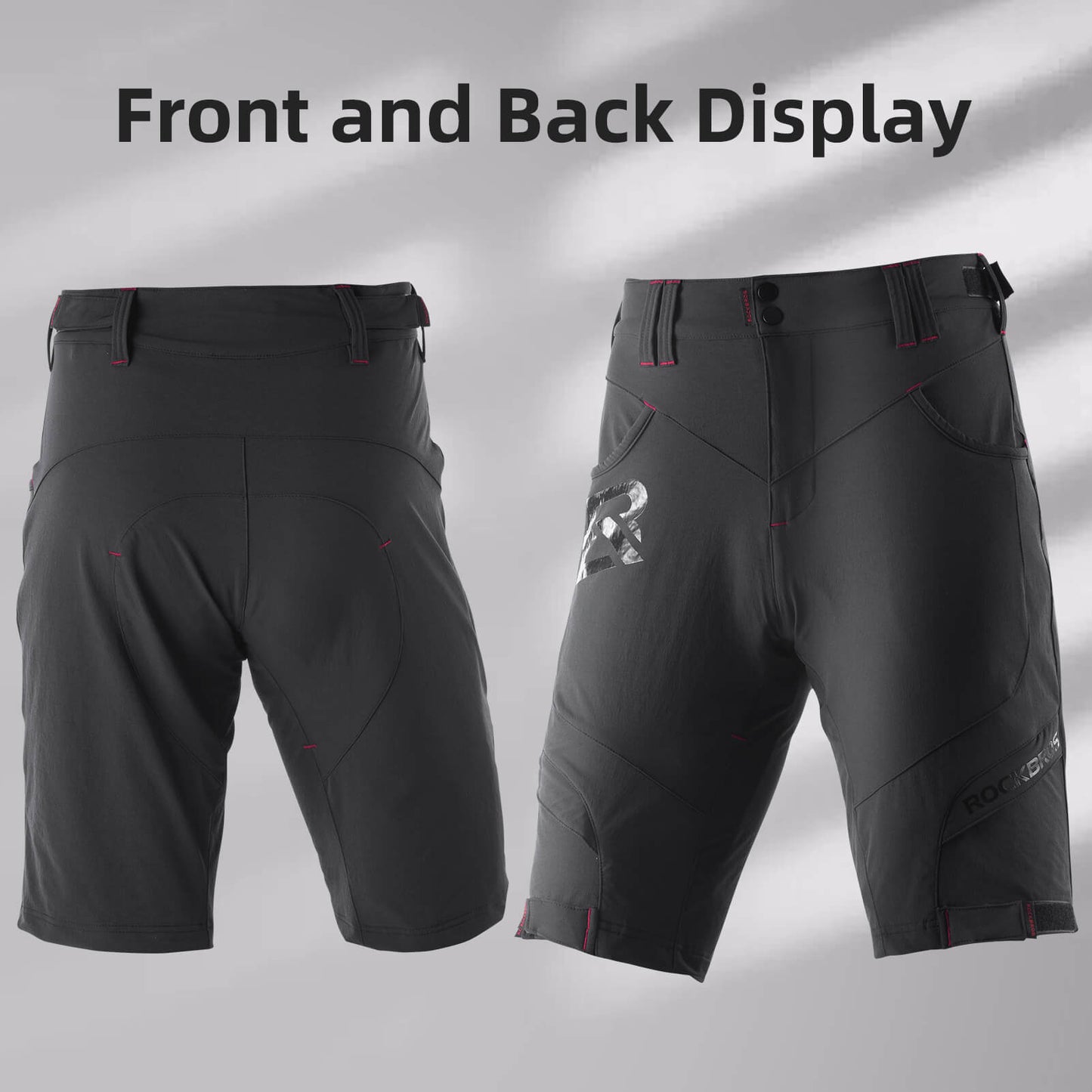 Men's MTB Shorts with Detachable 4D Padded Liner