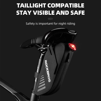 ROCKBROS Bike Saddle Bag Waterproof 0.6L Mini