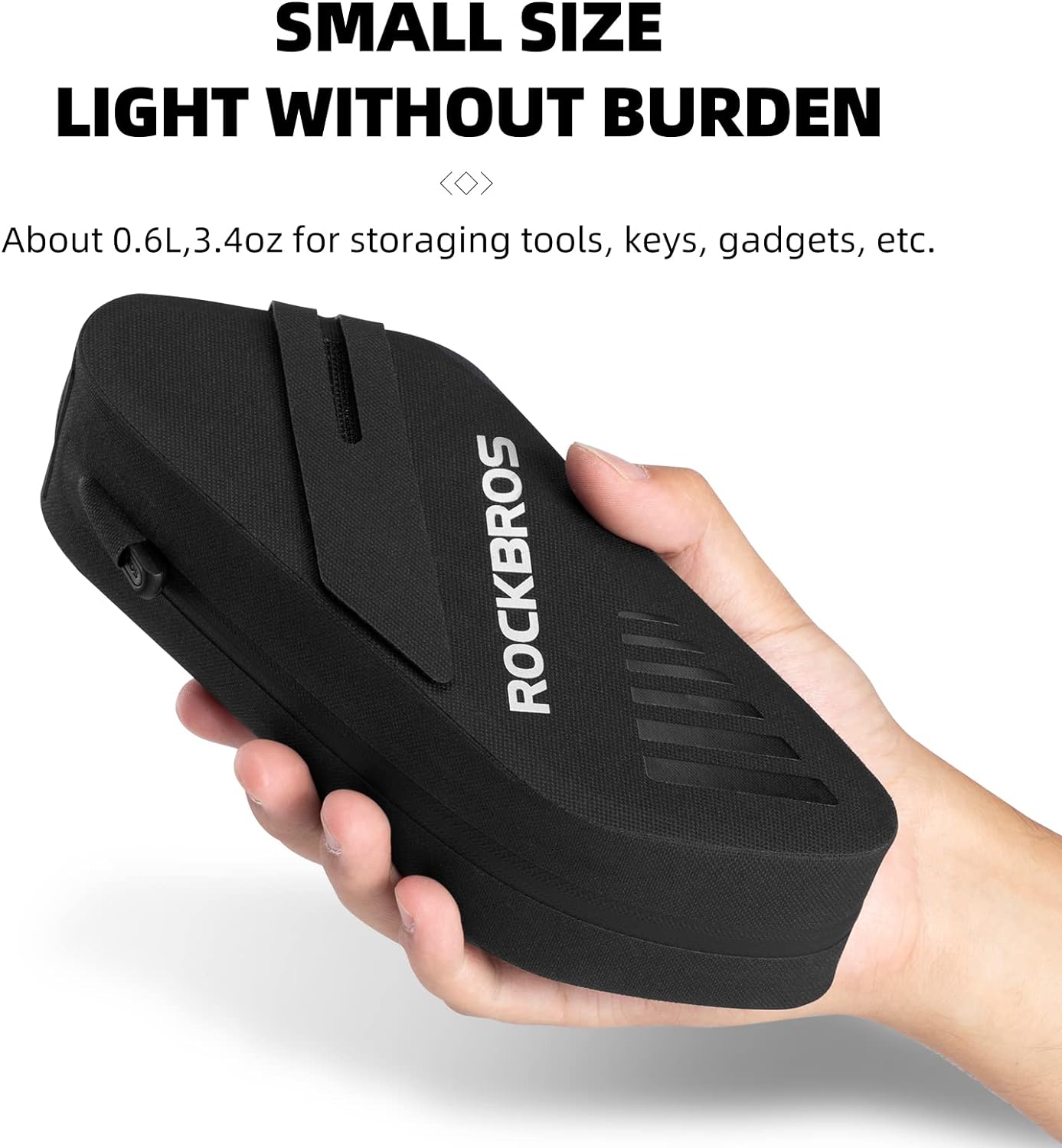 ROCKBROS Bike Saddle Bag Waterproof 0.6L Mini