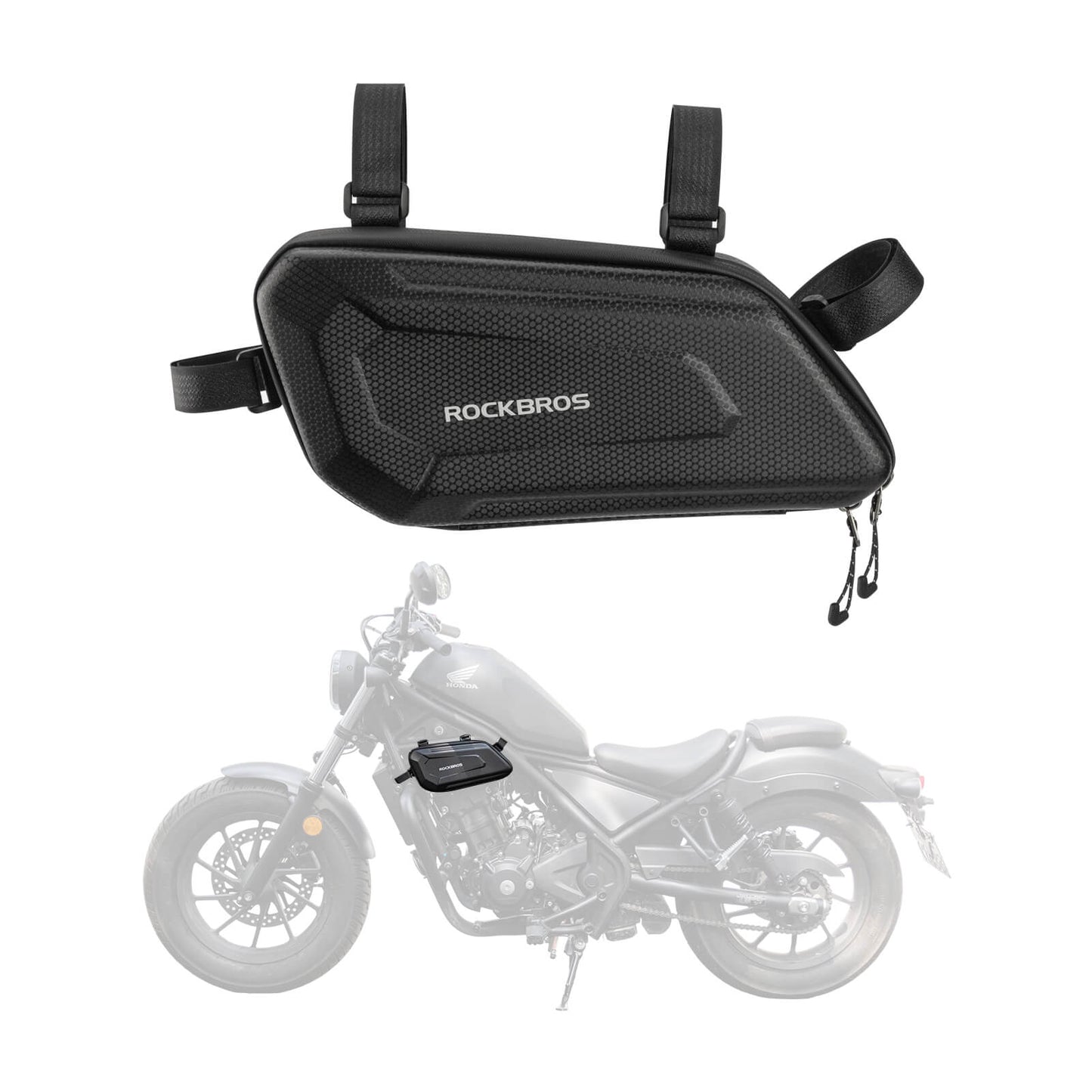 Motorcycle Triangle Side Bag