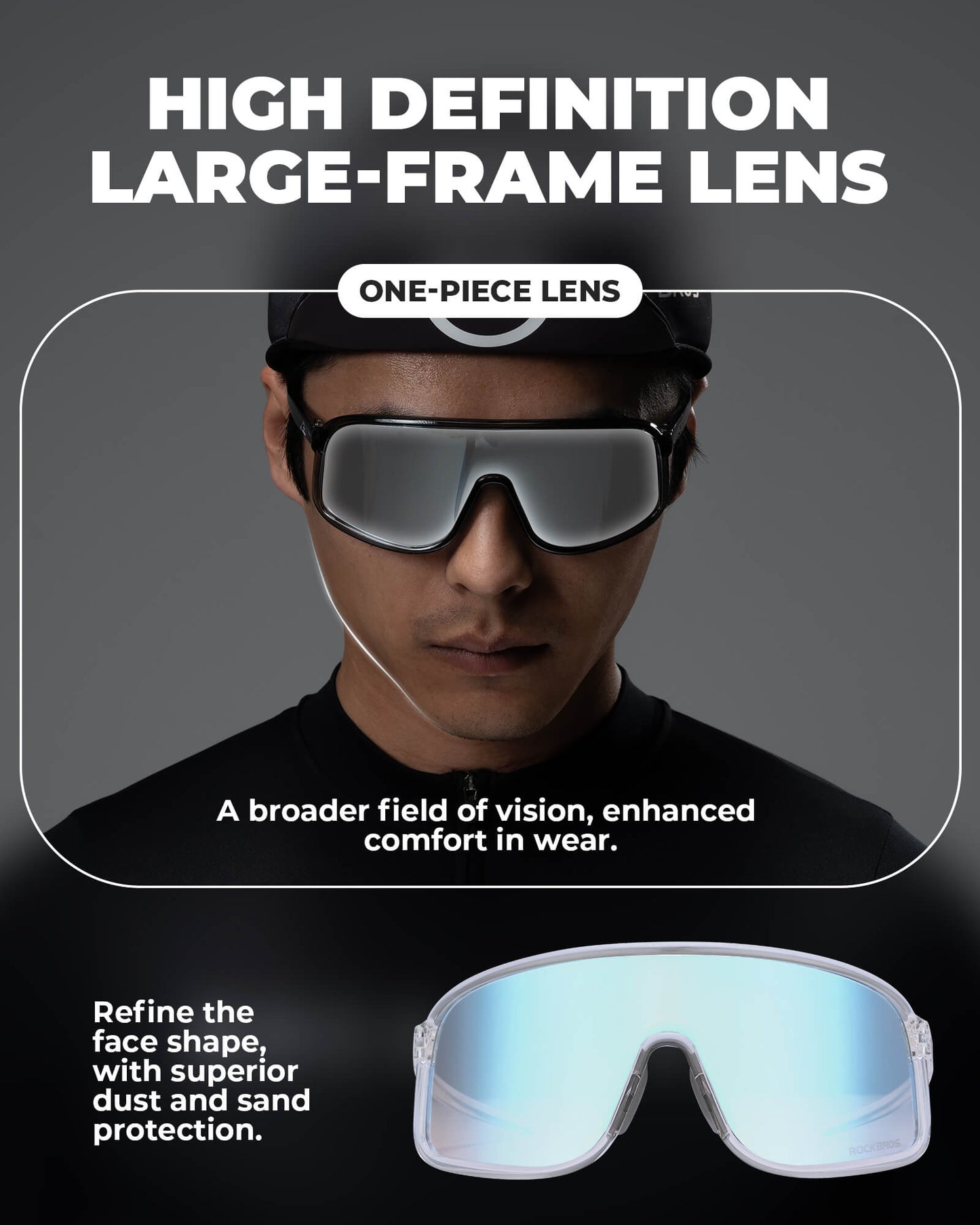 Photochromic Cycling Glasses with Anti-Fog & UV Protection