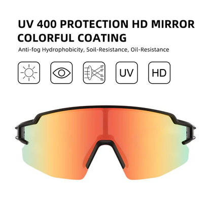 Polarized Cycling Sunglasses UV Protection Sports Eyewear