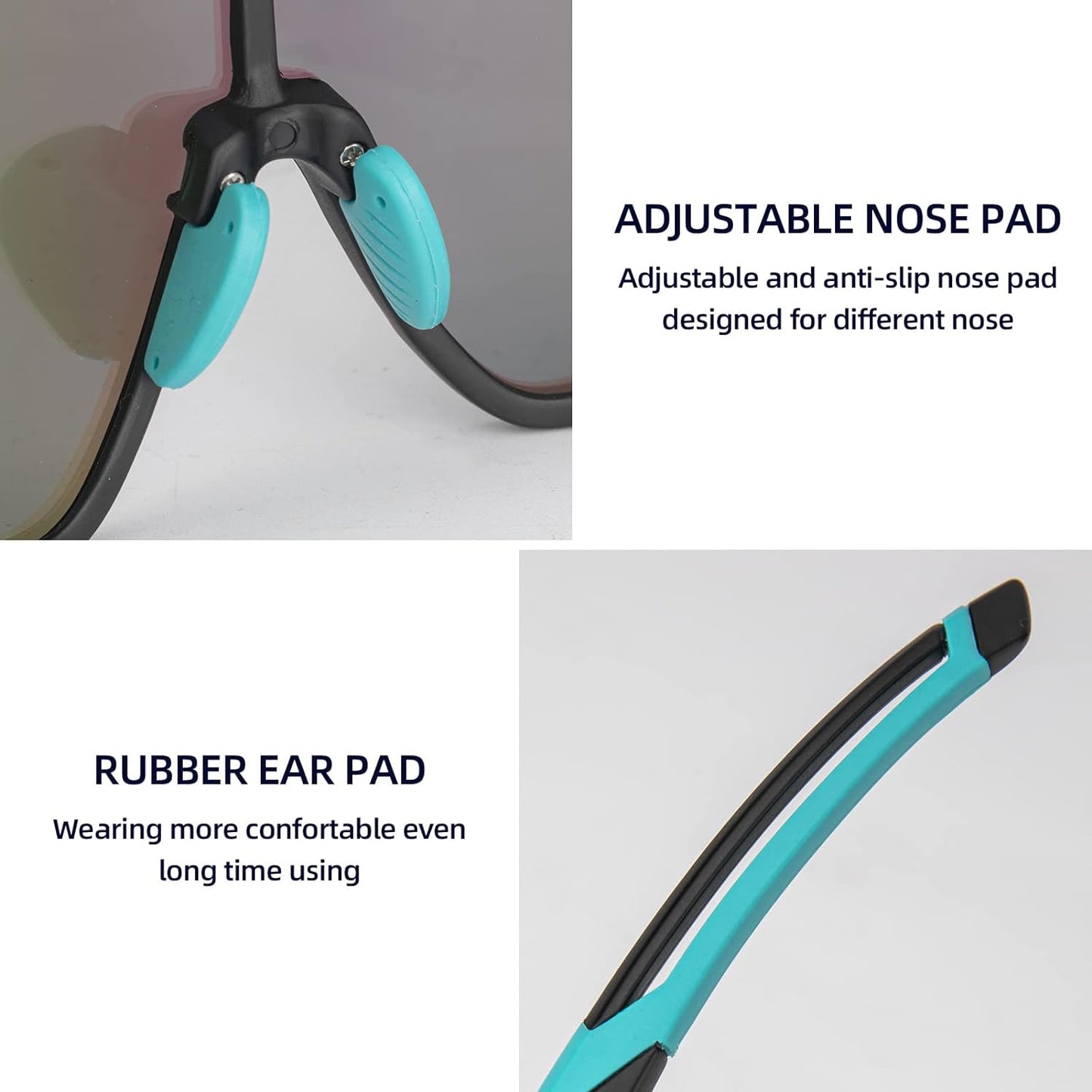 ROCKBROS Polarized Sunglasses UV Protection for Women Men Cycling