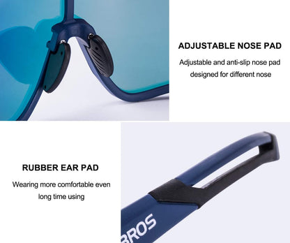 ROCKBROS Polarized Sunglasses UV Protection for Women Men Cycling