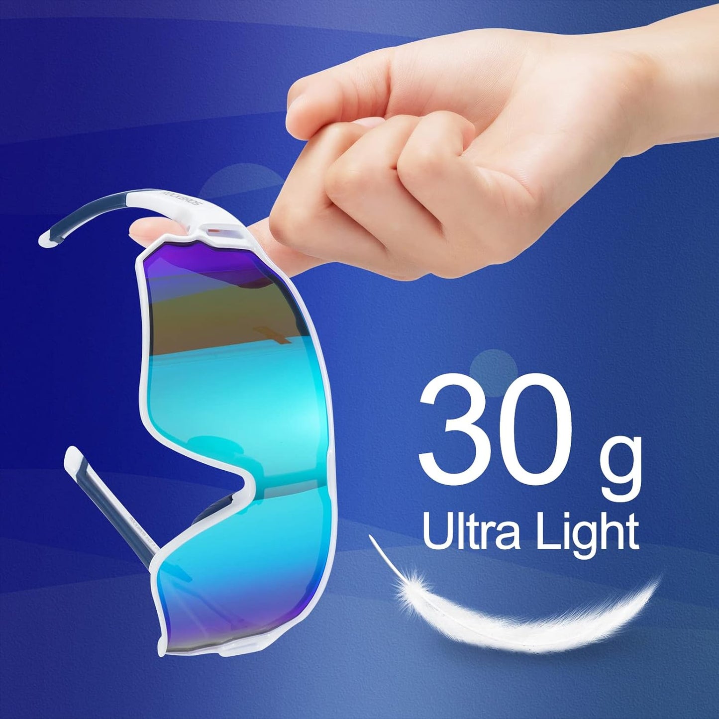 ROCKBROS Polarized Sunglasses UV Protection for Women Men Cycling