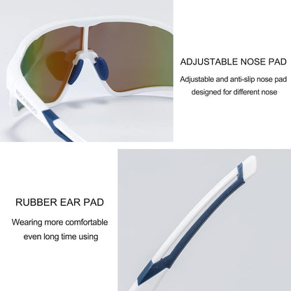 ROCKBROS Polarized Sunglasses UV Protection for Women Men Cycling