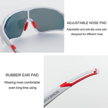 ROCKBROS Polarized Sunglasses UV Protection for Women Men Cycling