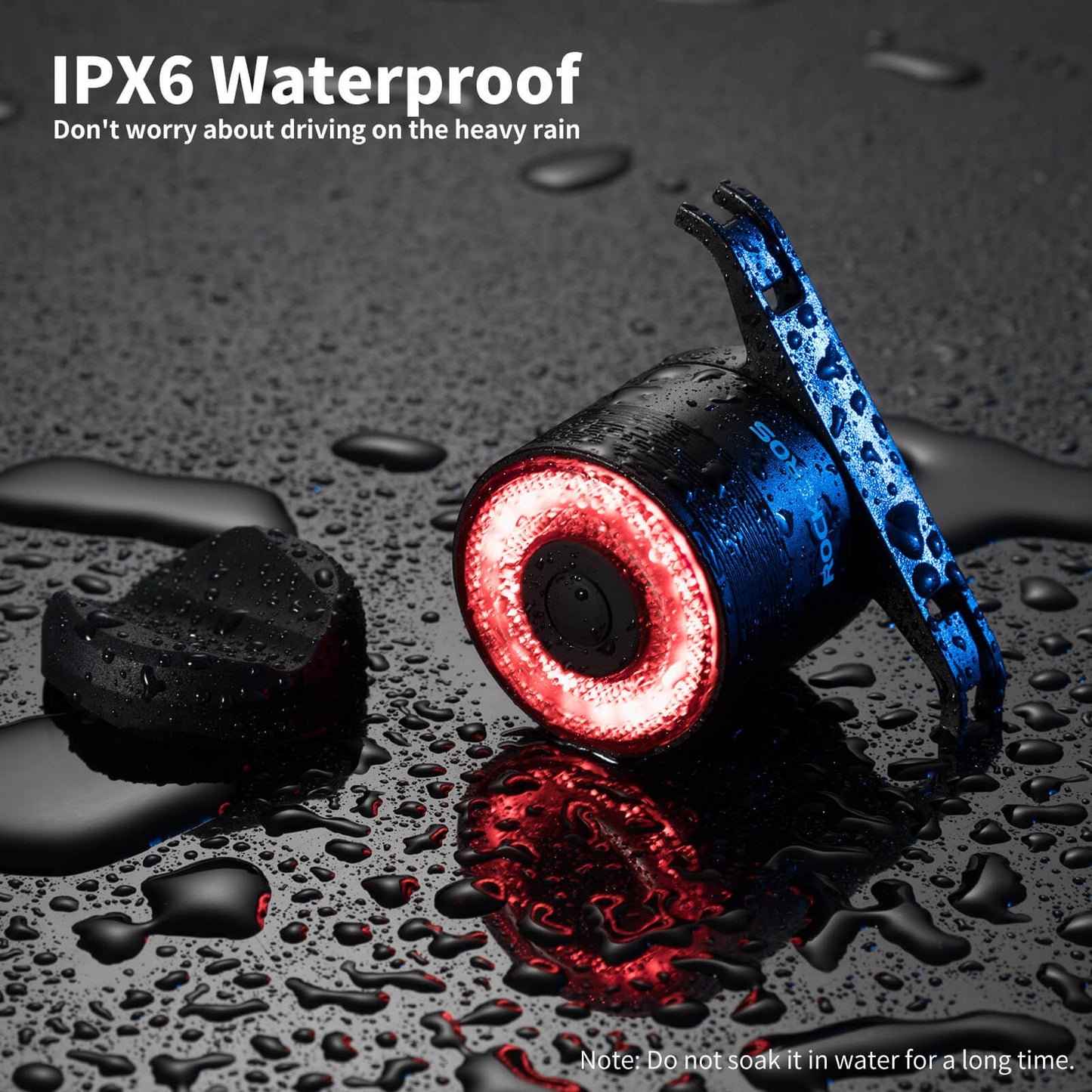 ROCKBROS Q3 Bike Tail Light Intelligent Light Sensor