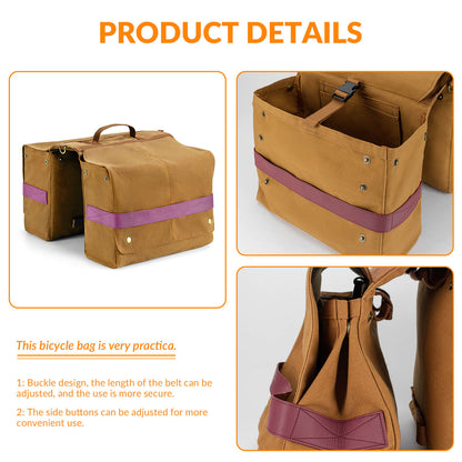 Retro Bike Pannier - 27L