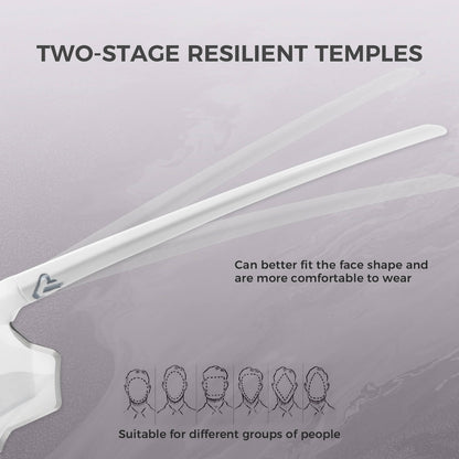 Rimless Polarized Cycling Glasses