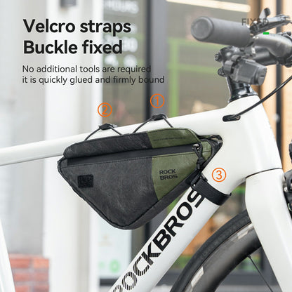 Sustainable Eco-Friendly Bike Triangle Bag Frame Bag 0.7L