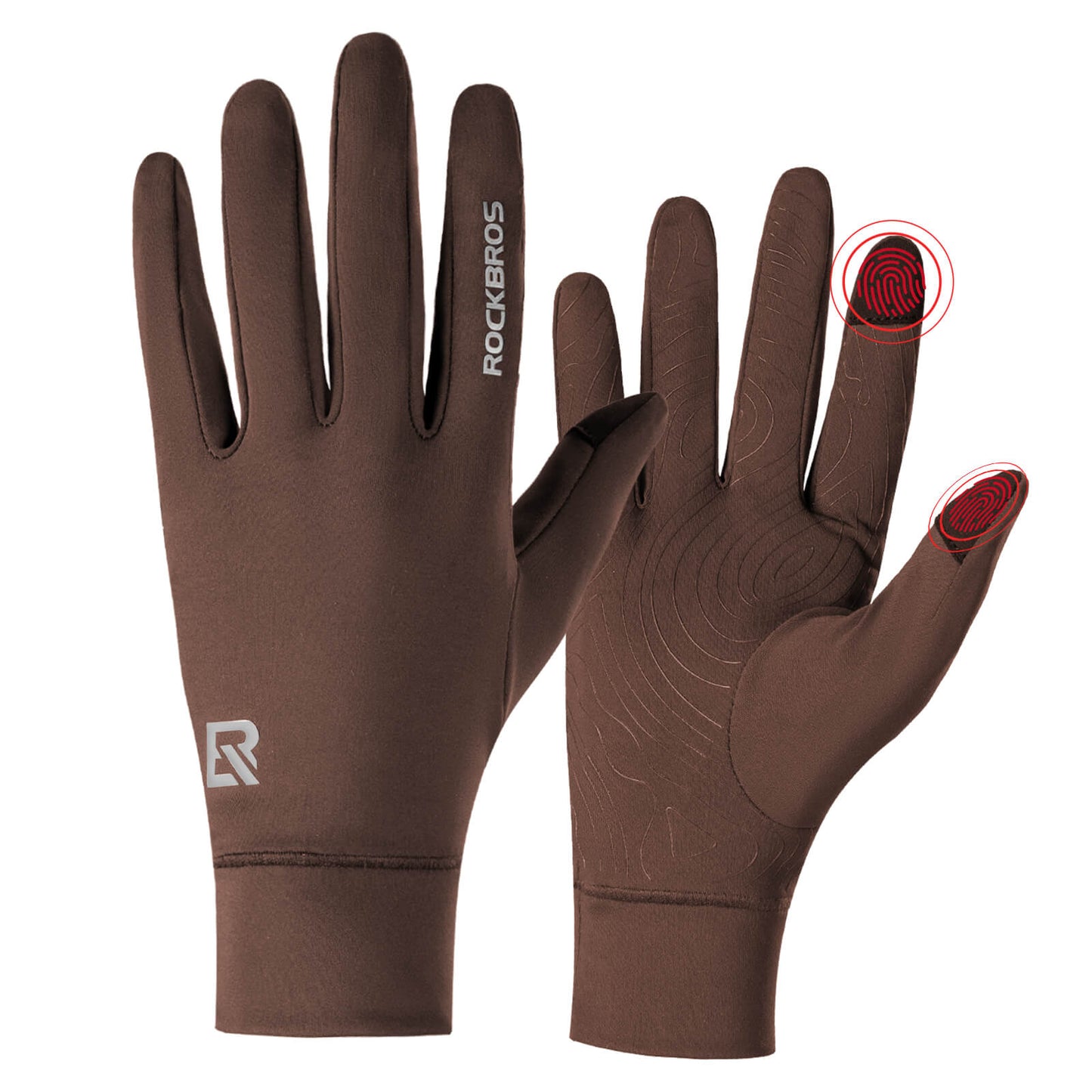 Full finger winter cycling gloves