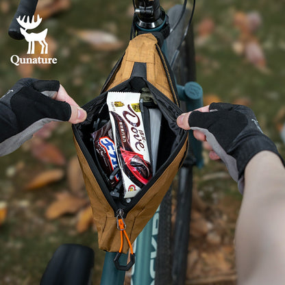 Qunature Bikepacking Frame Bag Top Tube Bag For Gravel Bike